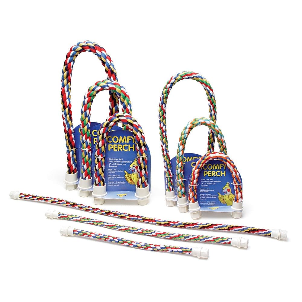 JW Pet Comfy Perch Multi-Color 36 in Large - Pet Supplies - JW