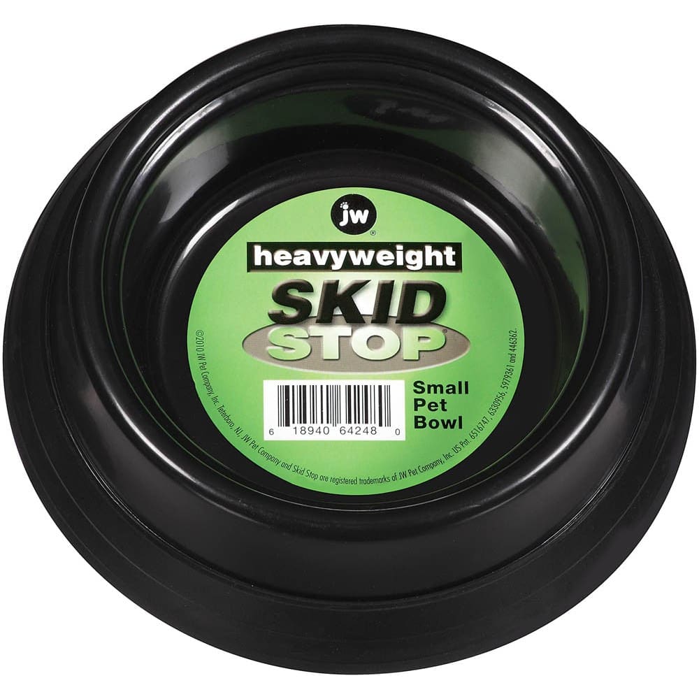 JW Pet Skid Stop Heavyweight Dog Bowl Assorted Small - Pet Supplies - JW