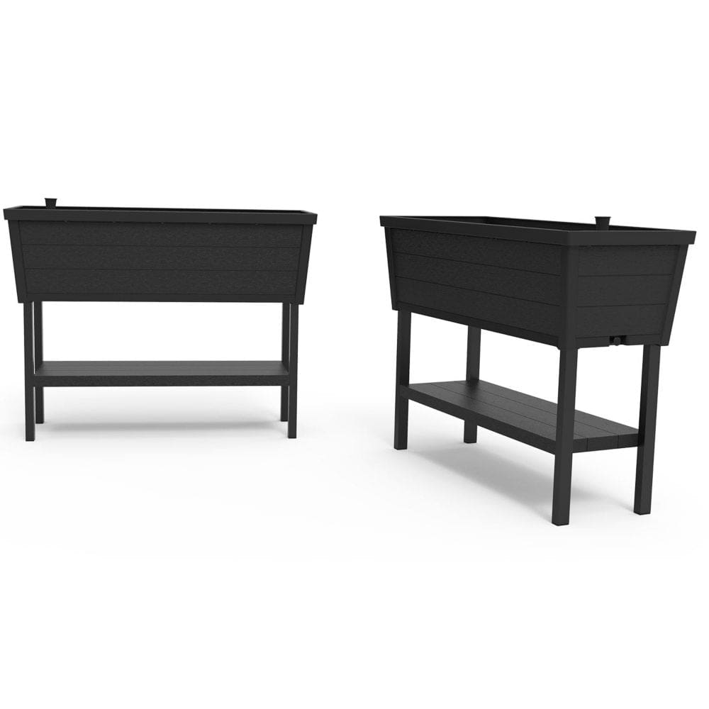 urban bloomer self-watering elevated planter Keter XL Urban Bloomer Resin Elevated Planter Raised Garden Bed