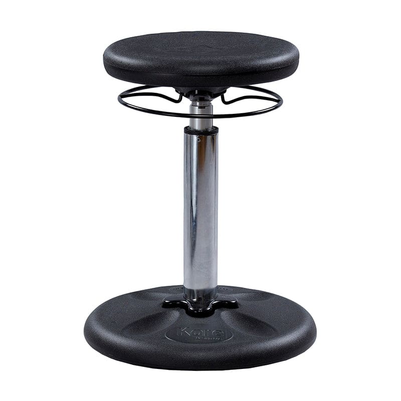 Kids Adjustable Wobble Chair Black 15.5In-21.5In - Chairs - Kore Design