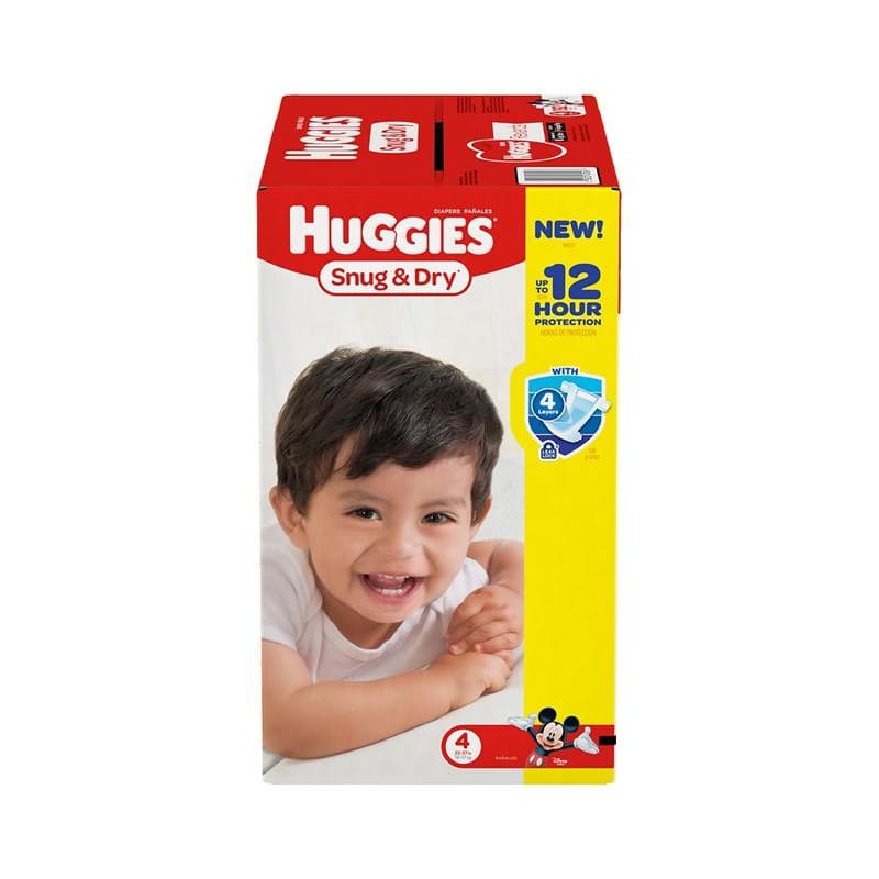 Kimberly Clark Huggies Size 4 Snug & Dry Cs116 CASE - Item Detail - Kimberly Clark