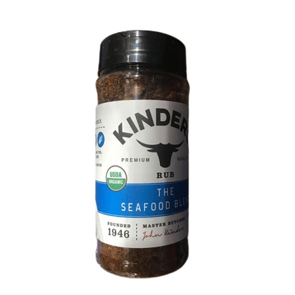 Kinder's Premium Quality Organic Rub - The Seafood Blend, 10.75 oz - ShelHealth.Com