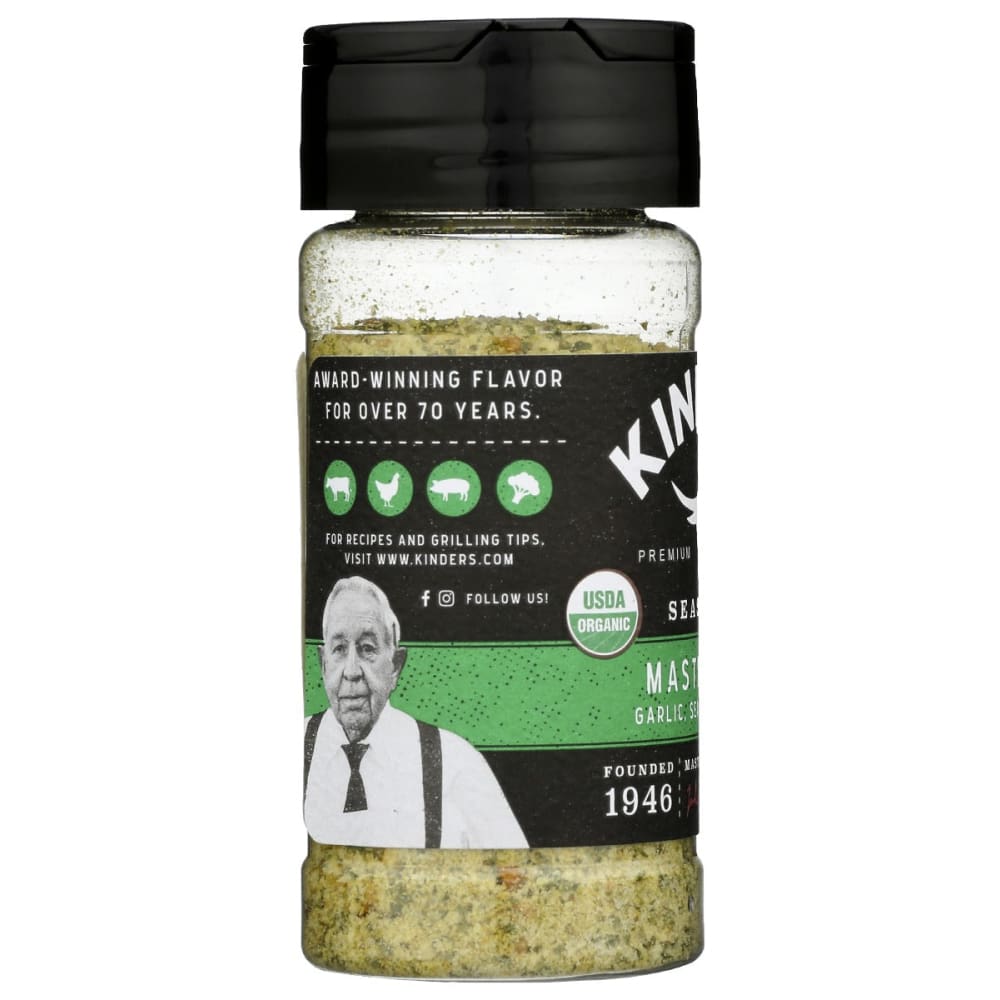 KINDERS: Seasoning Organic Master Salt 2.75 oz - Grocery > Cooking & Baking > Seasonings - KINDERS