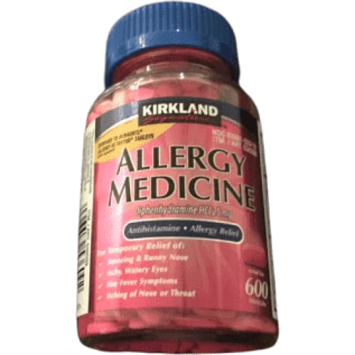 Kirkland Signature Allergy Medicine Minitabs, Total 600 - ShelHealth.Com