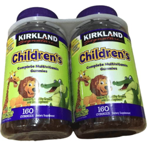 Kirkland Signature Children's Complete Multivitamin Gummies, 320 Count - ShelHealth.Com