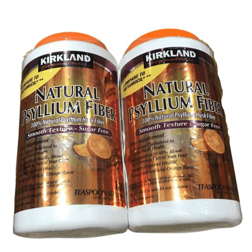 Kirkland Signature Natural Psyllium Fiber 360 TEASPOON DOSES - ShelHealth.Com