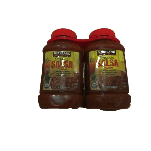 Kirkland Signature Organic Salsa, Medium, 1.08 kg (Pack of 2) - ShelHealth.Com