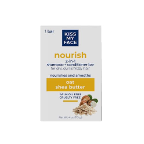 KISS MY FACE Beauty & Body Care > Shampoo KISS MY FACE: Bar Shampoo Cond Nourish, 4 oz