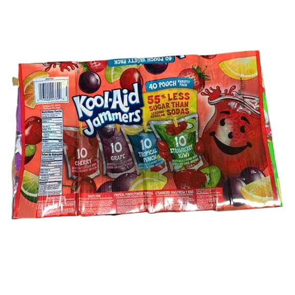 Kool-Aid Jammers, 40 pk./6 oz. - ShelHealth.Com