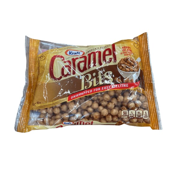 Kraft Kraft America's Classic Unwrapped Candy Caramel Bits for Easy Melting, 11 oz Bag