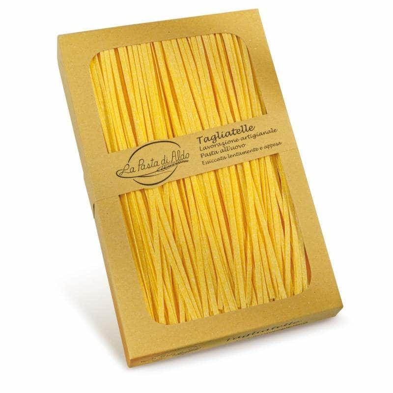 LA PASTA DI ALDO Grocery > Pantry > Pasta and Sauces LA PASTA DI ALDO: Pasta Tagliatelle Amlftne, 8.8 oz