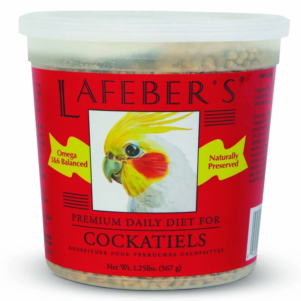 Lafeber Company Premium Daily Diet Pellet for Cockatiels 1.25 lb - Pet Supplies - Lafeber