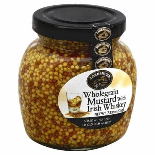 Lakeshore Lakeshore Dressing Wholegrain Mustard with Irish Whiskey, 7.23 oz