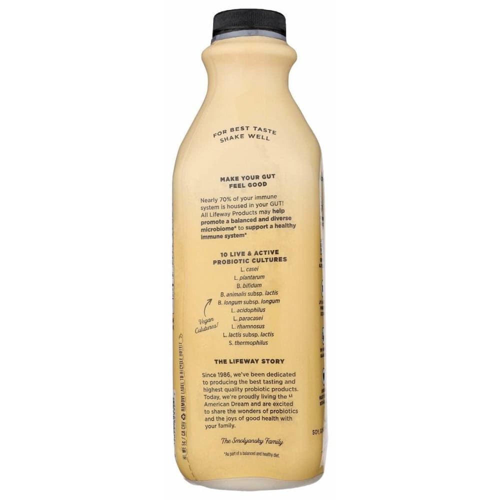LIFEWAY Grocery > Refrigerated LIFEWAY Organic Oat Vanilla, 32 fo