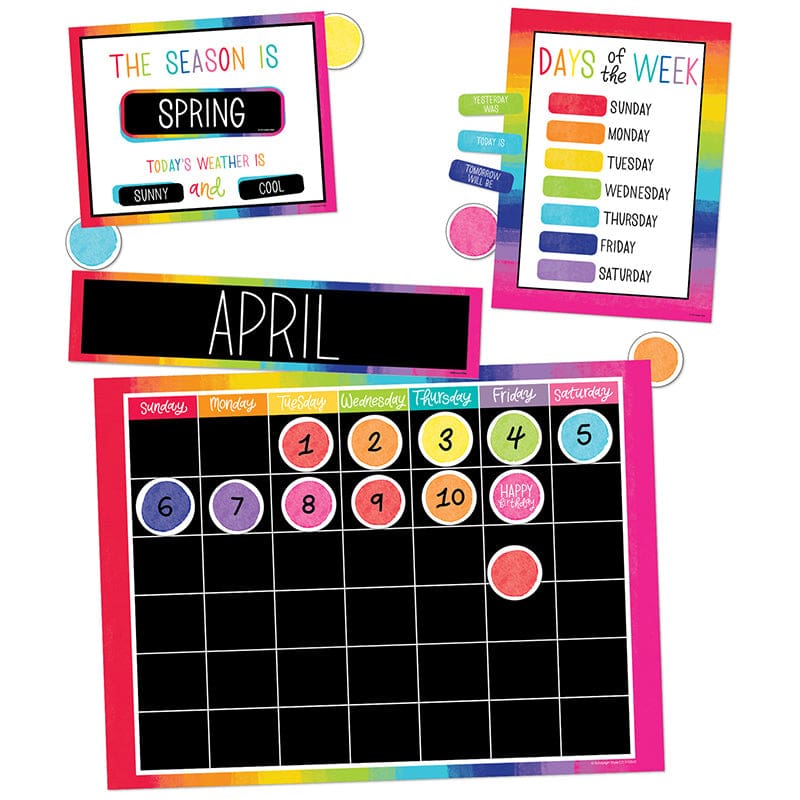 Light Bulb Moment Calendar Bulletin Board Set (Pack of 3) - Calendars - Carson Dellosa Education