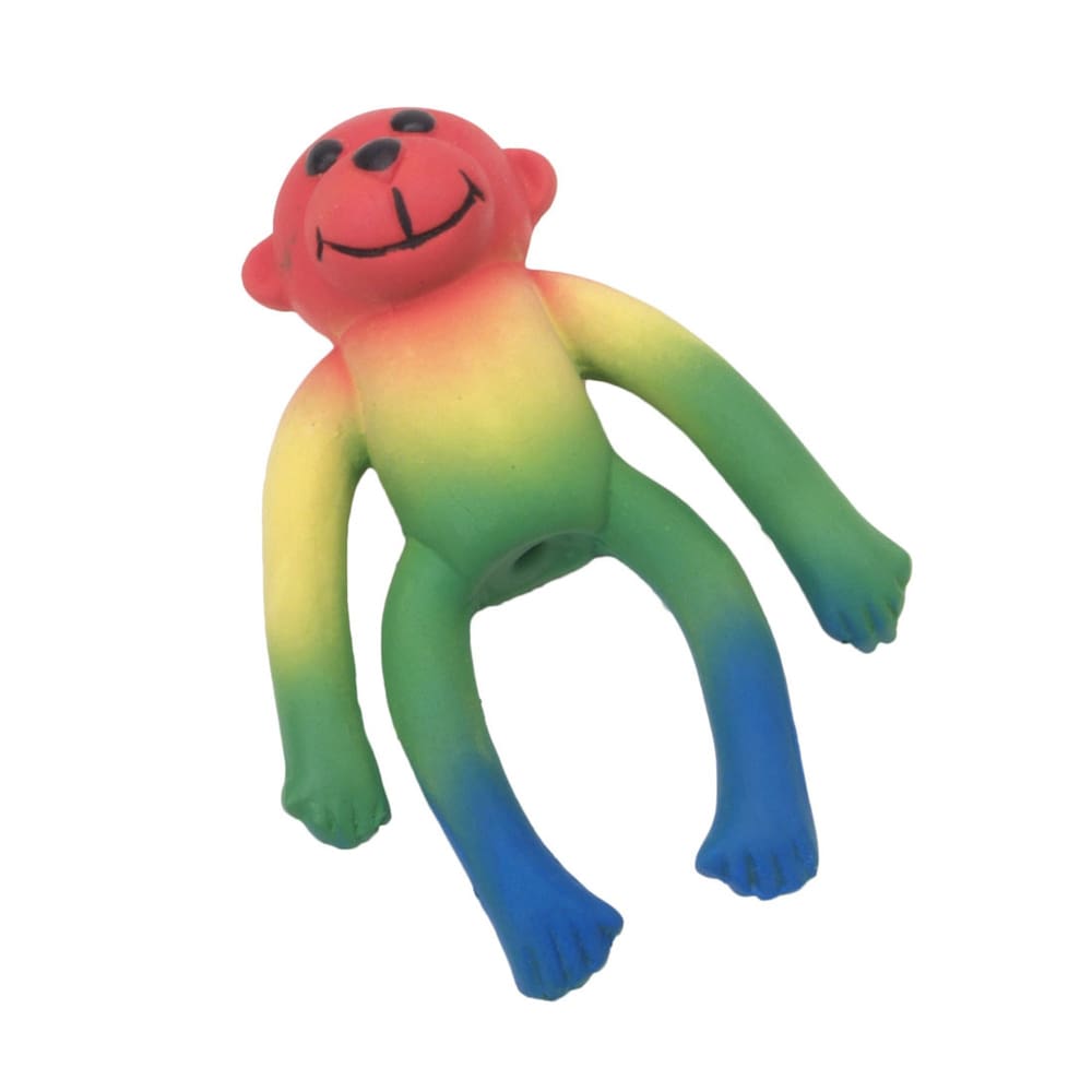 Lil Pals Li’l Pals Latex Dog Toy Monkey Multi-Color 4 in - Pet Supplies - Lil Pals