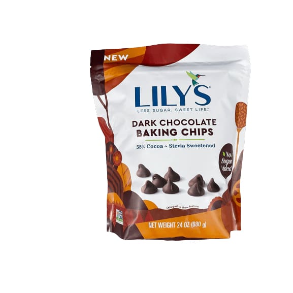 Lily's Lily's Dark Chocolate Baking Chips, 24 oz.