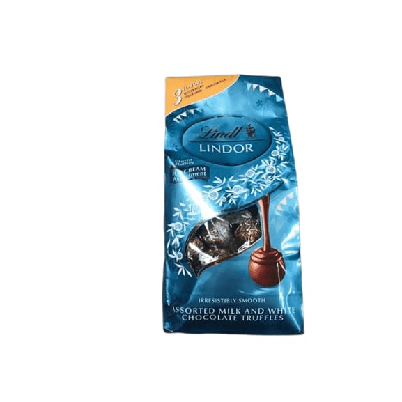 Lindt Lindor Assorted Milk and White Chocolate Truffles, 19 Ounce Bag - ShelHealth.Com