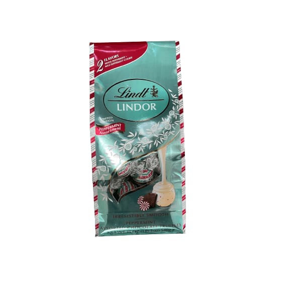 Lindt Lindor Lindt Lindor Peppermint Duo Assortment Chocolate Truffles, 19 oz.