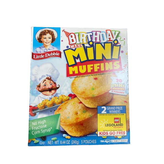 Little Debbie Little Debbie Mini Muffins, Multiple Choice Flavor, 8.44 oz