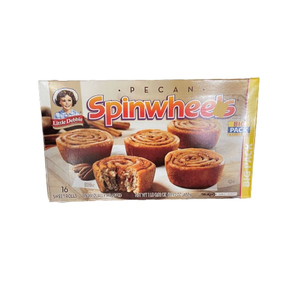 Little Debbie Little Debbie Snack Cakes Pecan Spinwheels, 16.92 oz.