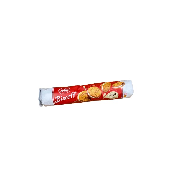 Lotus Biscoff Sandwich Cookie Vanilla Cream 5 oz. - Lotus