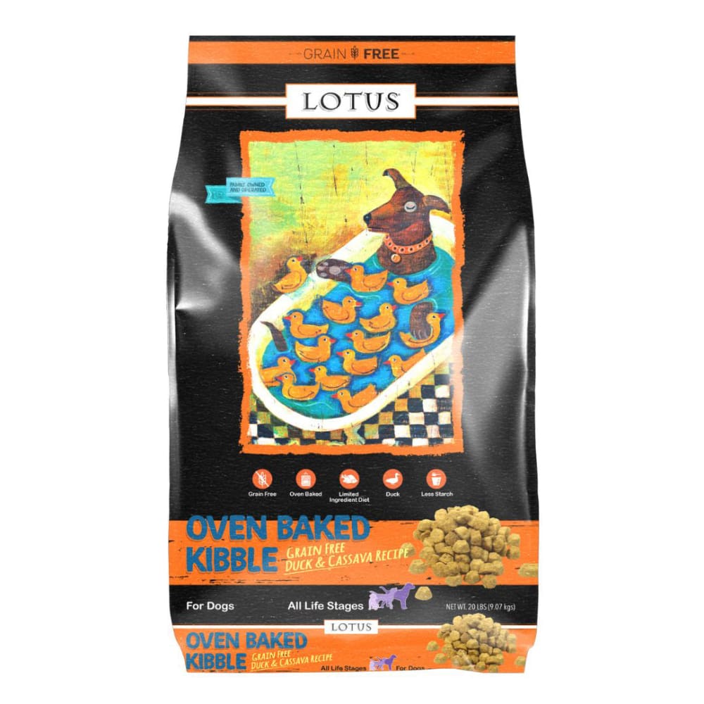 Lotus Dog Adult Grain Free Duck Sweet Potato 20Lb - Pet Supplies - Lotus