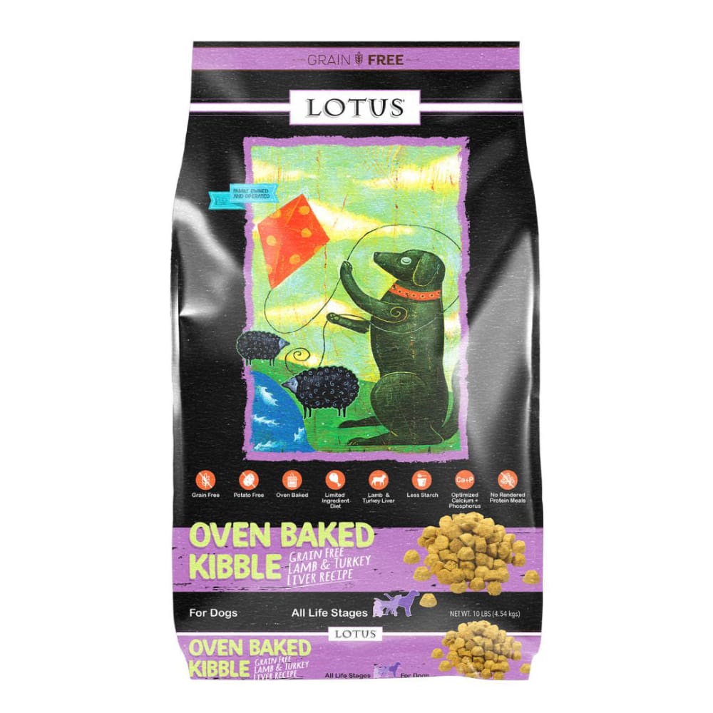 Lotus Dog Grain Free Lamb Turkey Liver 10Lb - Pet Supplies - Lotus