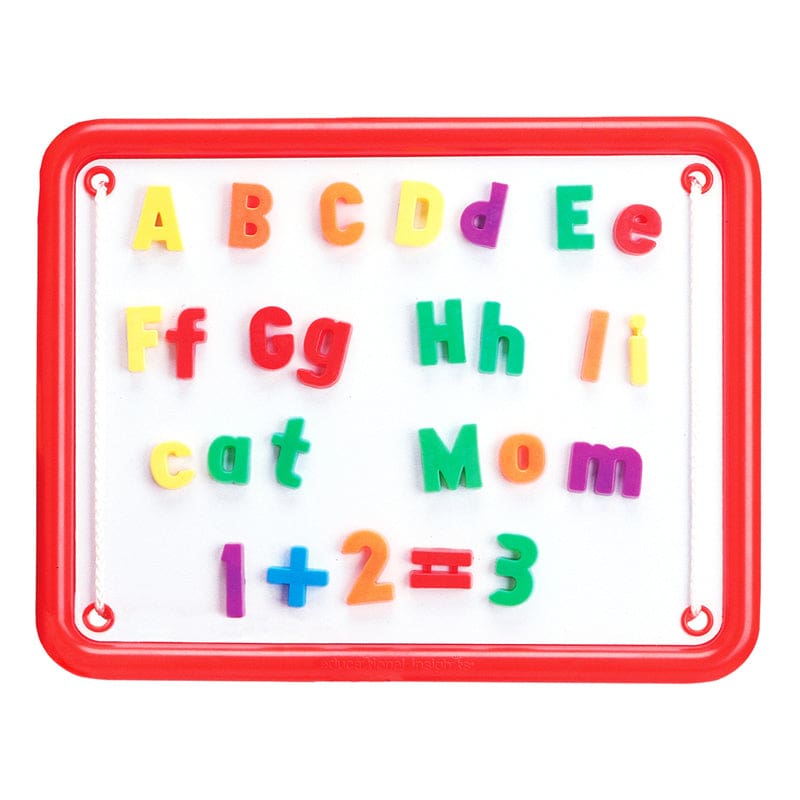 Magnetic Alphaboard 100Pcs 11 X 14 Board - Magnetic Letters - Learning Resources