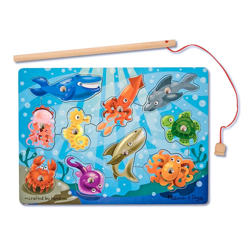 Magnetic Game Puzzles Fishing (Pack of 3) - Wooden Puzzles - Melissa & Doug