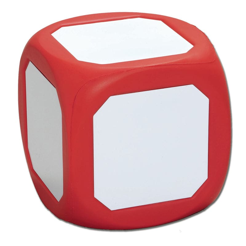 Magnetic Write-On Wipe-Off Die Red - Dry Erase Boards - Learning Advantage