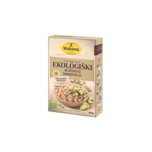 MALSENA ENERGIJA Organic oatflakes 14.11 oz. (400 g.) - Malsena
