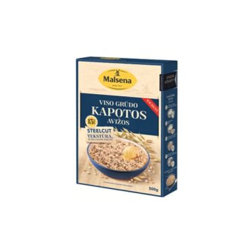 MALSENA Whole Grain Oats 17.64 oz. (500 g.) - Malsena