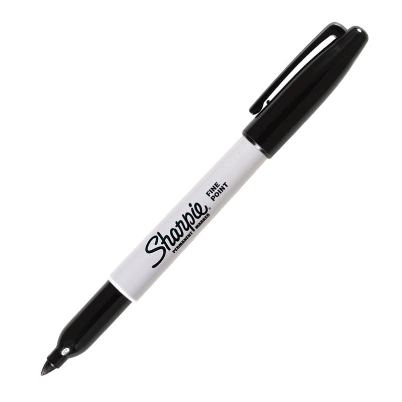 Marker Sharpie Fine Blk (Pack of 12) - Markers - Sanford/sharpie
