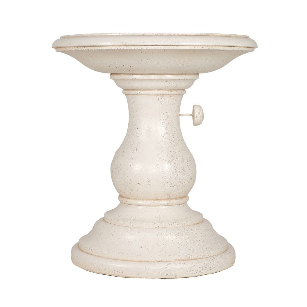 Member’s Mark 22 Umbrella Table - Aged White Finish - Patio Accent Tables - Member’s Mark