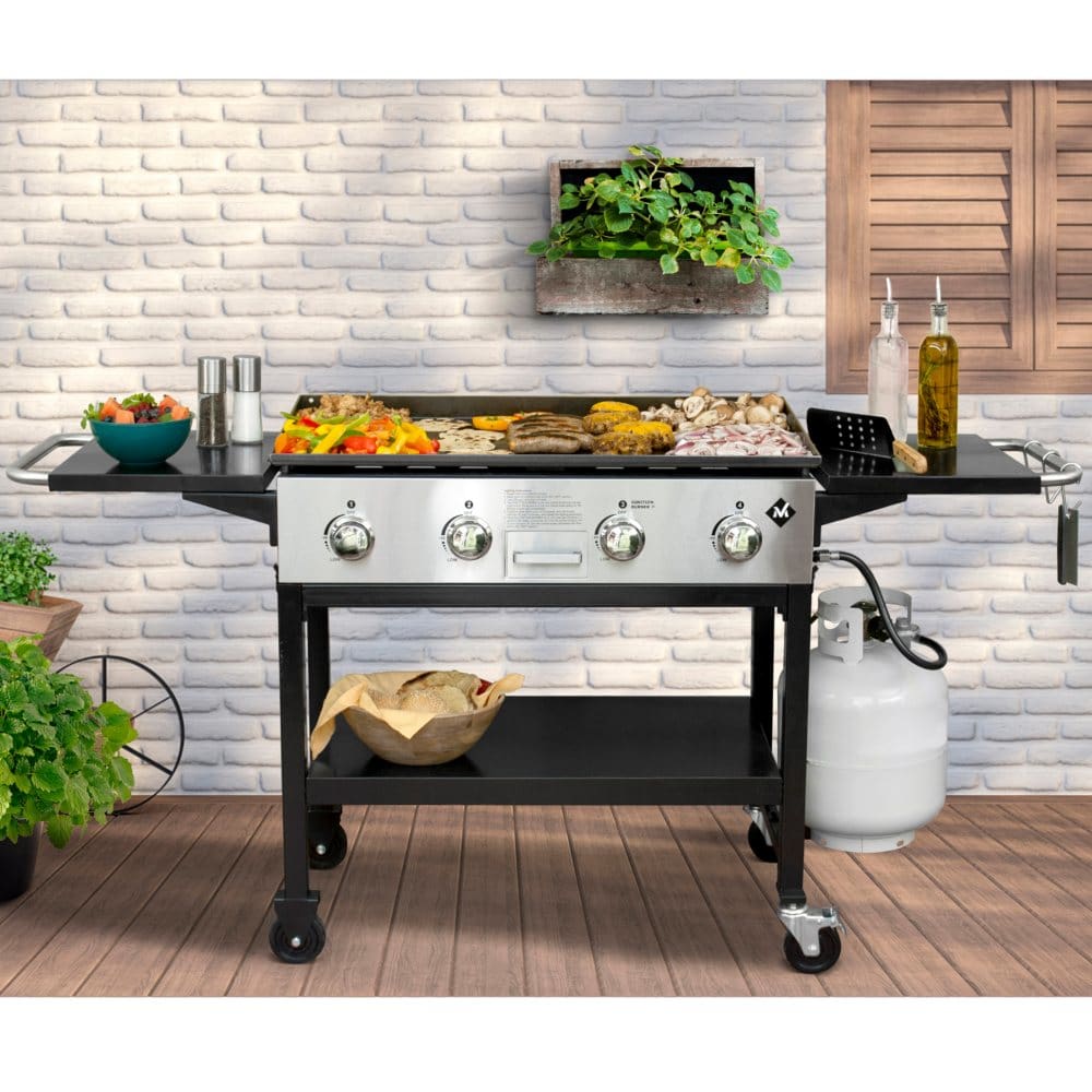 Member’s Mark 4-Burner Outdoor Gas Griddle - Outdoor Grilling & Cooking - Member’s Mark