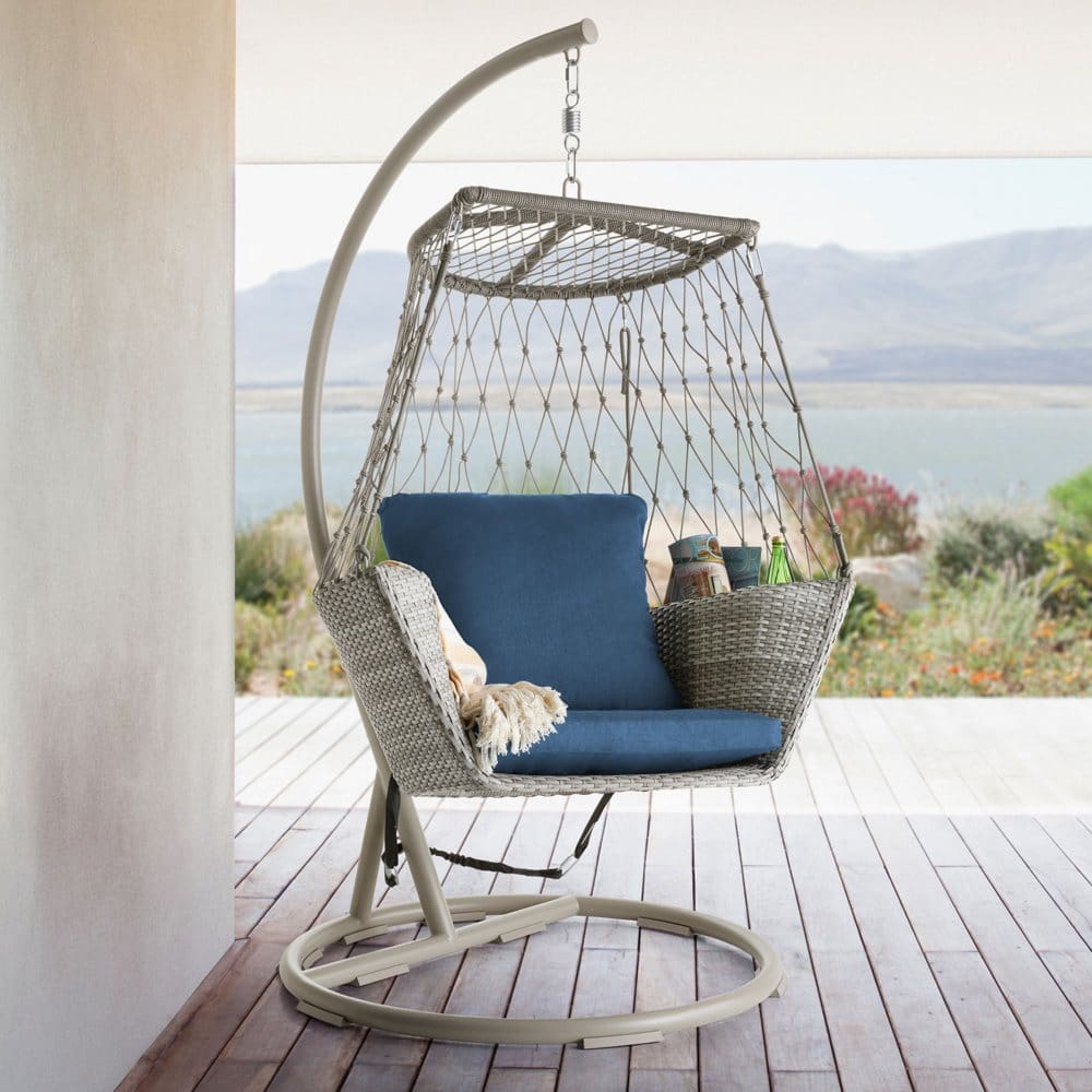 Member’s Mark Bisbee Rope Swing - Spectrum Indigo - The Front Porch - Member’s Mark