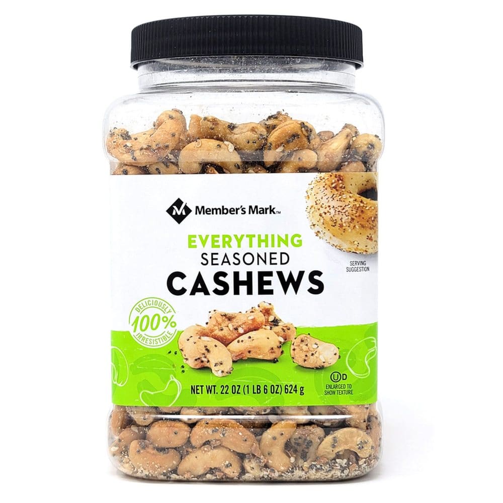 Member’s Mark Everything Seasoned Cashews (22 oz.) - Trail Mix & Nuts - Member’s Mark