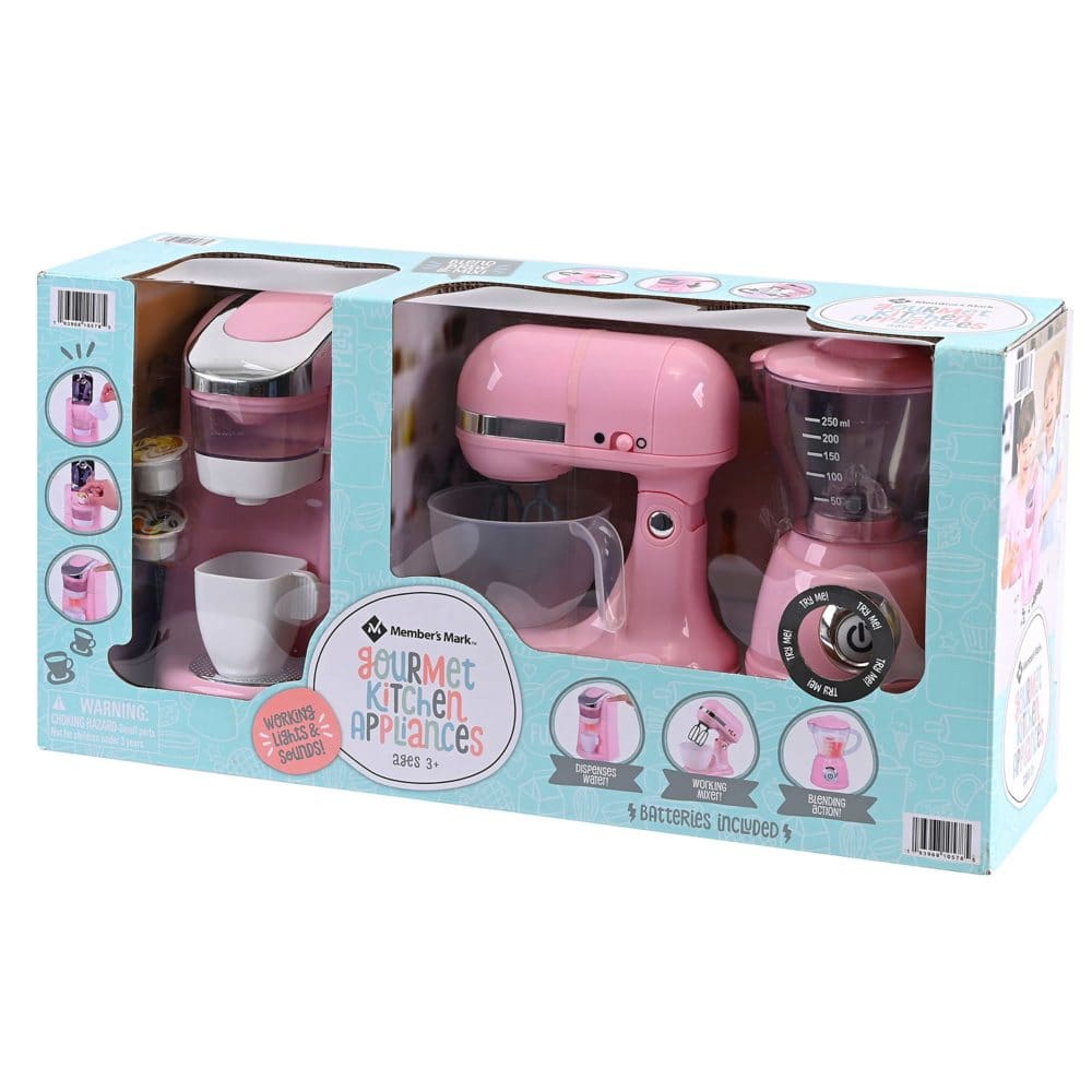 Member’s Mark Gourmet Kitchen Appliance Set (Assorted Colors) - Kids Toys By Age - Member’s Mark