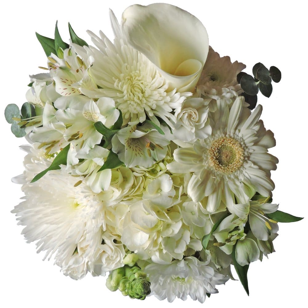 Member’s Mark Mixed Farm Bunch Simply White (8 bunches) - Bouquets in Bulk - Member’s Mark