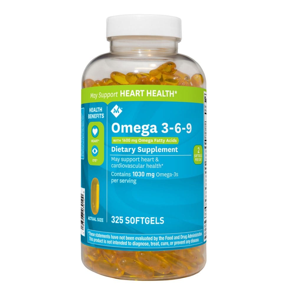 Member’s Mark Omega 3-6-9 Dietary Supplement (325 ct.) - Supplements - Member’s Mark