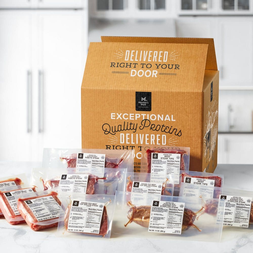 Member’s Mark Premium Beef Box The Field (9 lbs. total) Delivered to your Doorstep - Meat Poultry & Seafood - Member’s Mark
