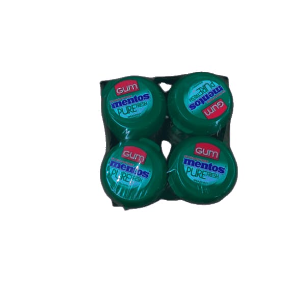 Mentos Pure Fresh Spearmint Gum 4 pk./50 ct - ShelHealth.Com