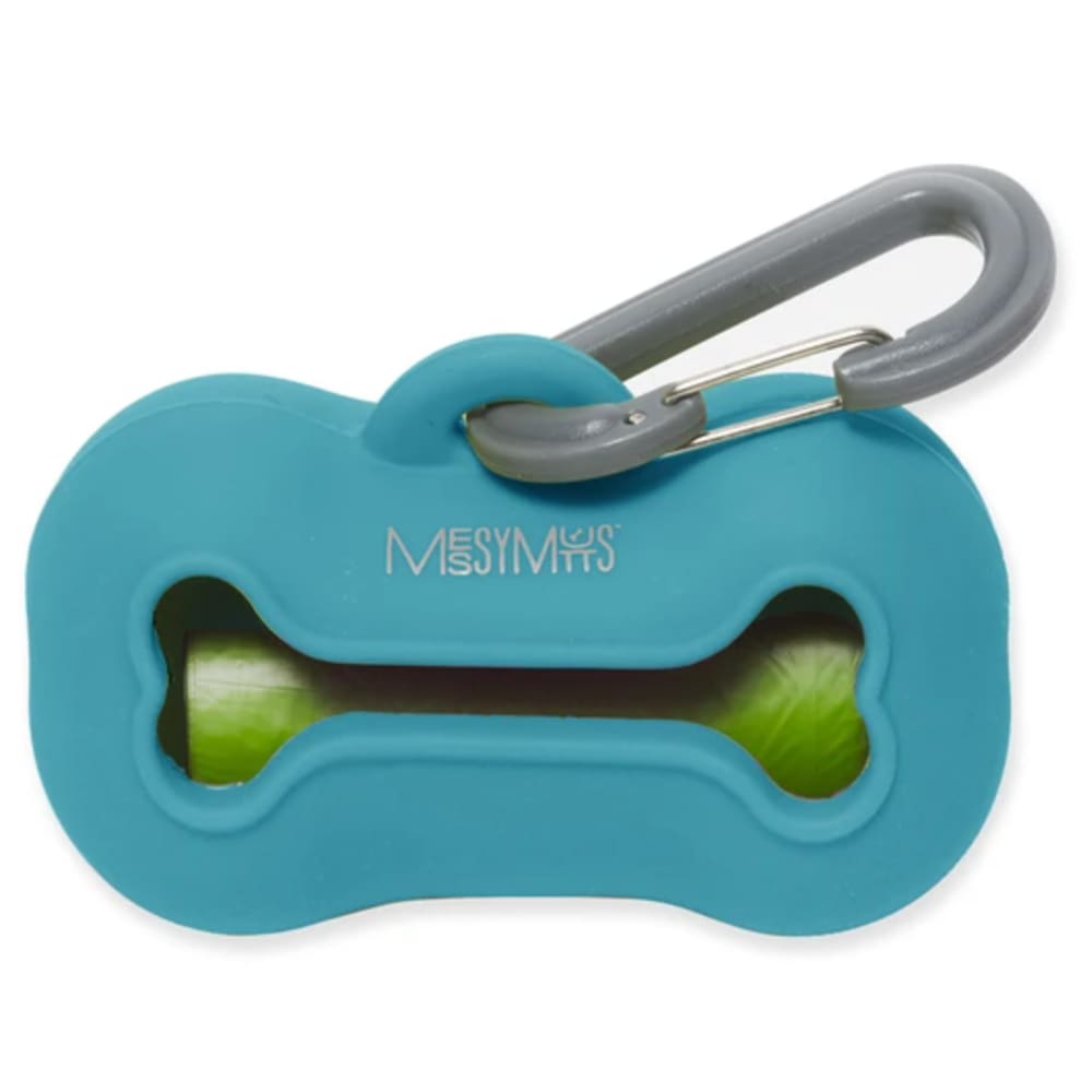 Messy Mutts Dog Wastebag Holder Blue - Pet Supplies - Messy Mutts
