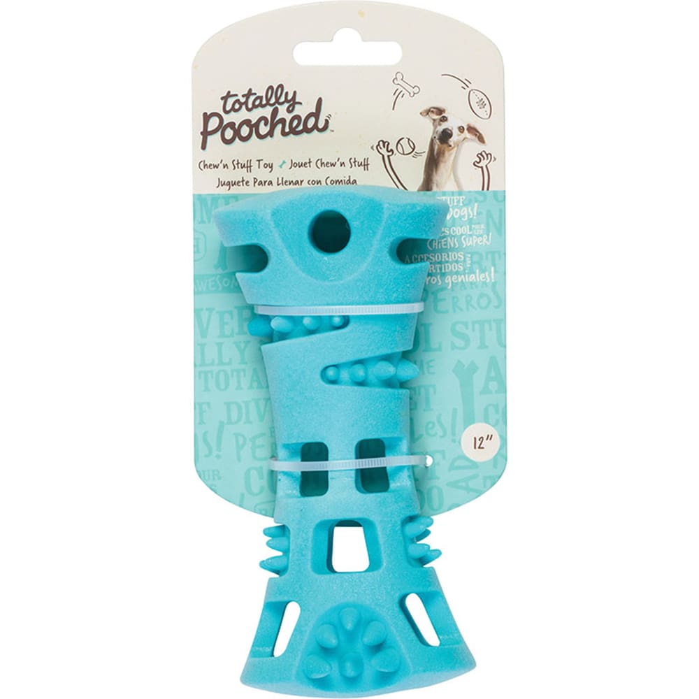 Messy Mutts Totally Dog Chew N Stuff Teal - Pet Supplies - Messy Mutts