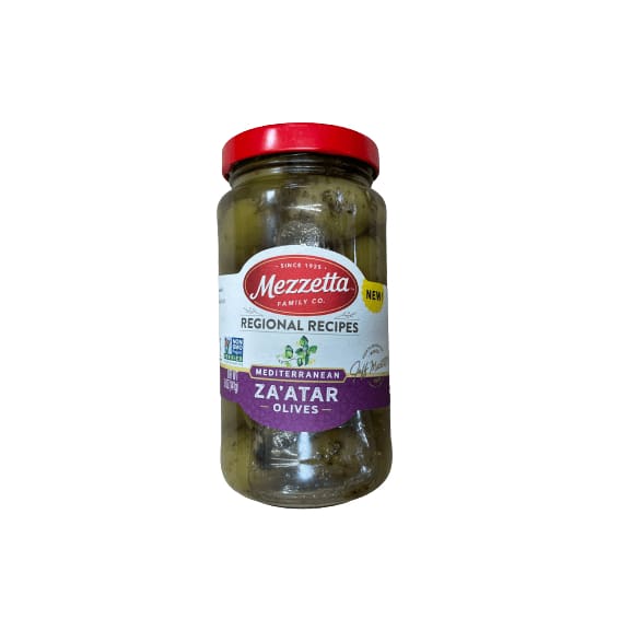 Mezzetta Mezzetta Regional Recipes Mideterranean Za'Atar Olives, 10 oz.