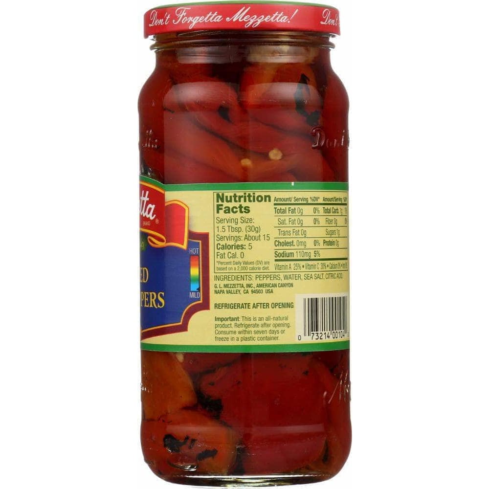 Mezzetta Mezzetta Roasted Red Bell Peppers, 16 oz