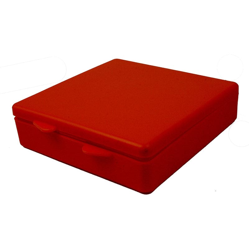 Micro Box 4X4X1In Red (Pack of 12) - Storage Containers - Romanoff Products