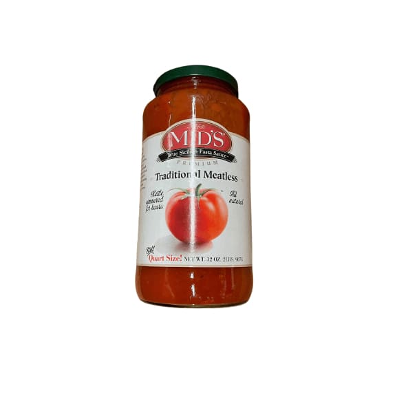 Mid's Mid's True Sicilian Premium Pasta Sauce Tradition Meatless, 32 oz.