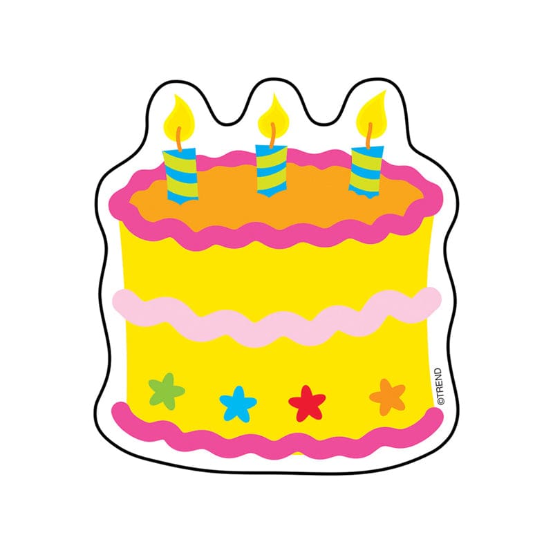 Mini Accents Birthday Cake 36Pk 3In (Pack of 10) - Accents - Trend Enterprises Inc.